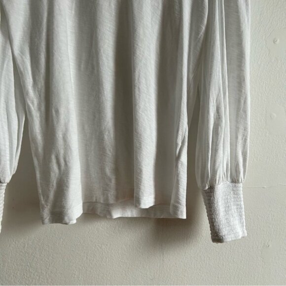 Nation LTD Sz XS Loren White Puff Sleeves Shirt - Picture 6 of 8